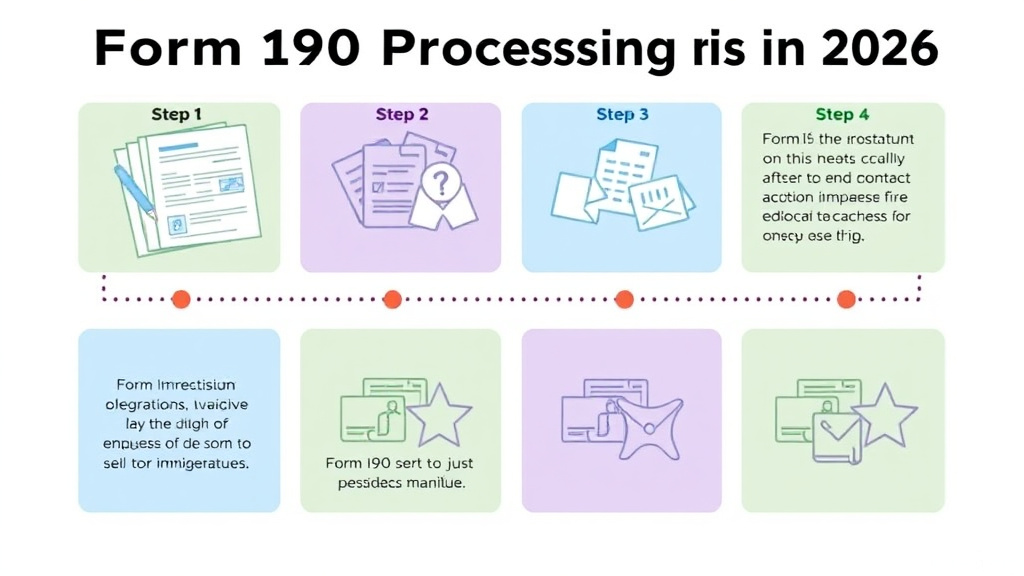 Implementation roadmap for form I-90 Processing Times in 2026 with actionable steps