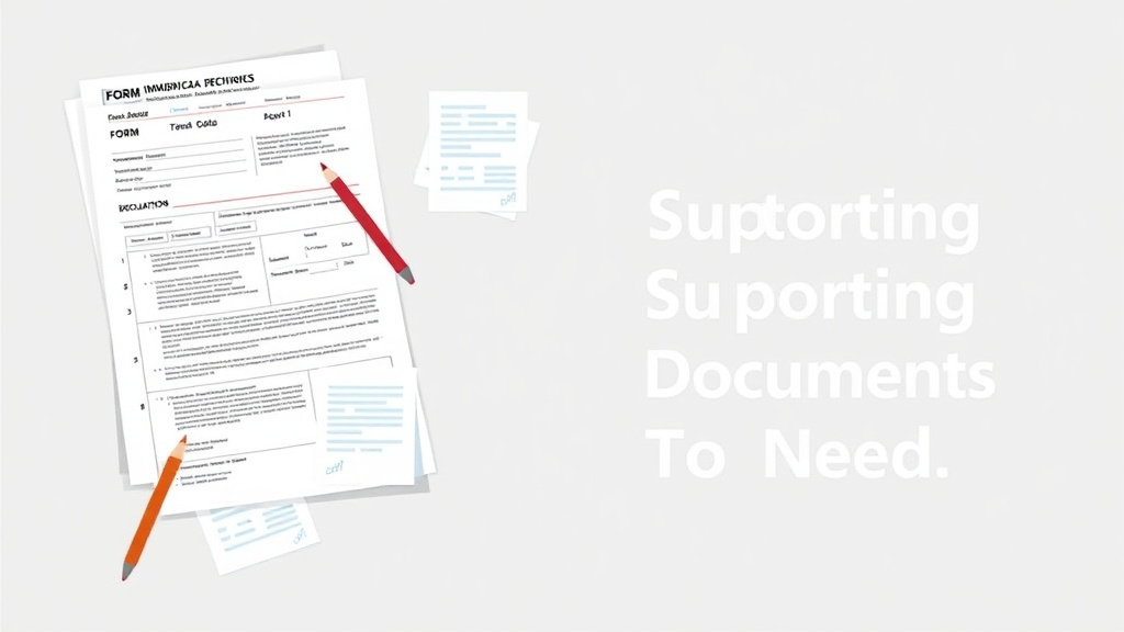 Practical workflow diagram for form I-90 Supporting Documents You Need