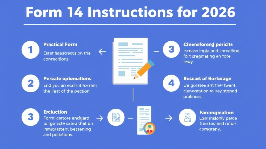 Action-oriented illustration showing how to apply form I-94 Instructions for 2026