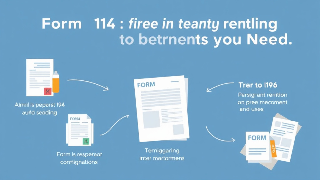 Practical workflow diagram for form I-94 Supporting Documents You Need