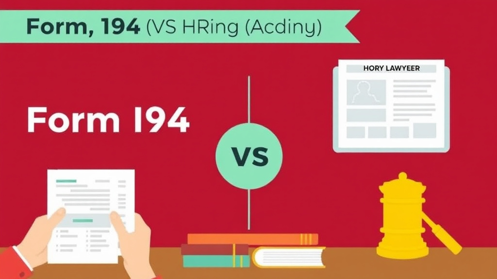 Step-by-step visual guide for implementing form I-94 vs Hiring a Lawyer: Cost Comparison