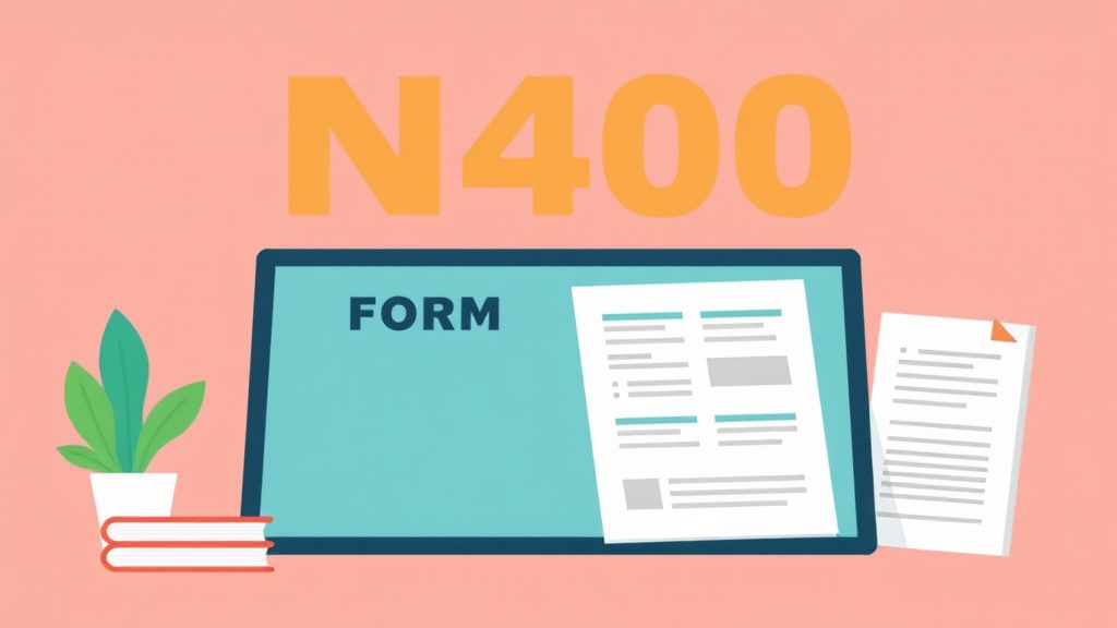 Illustration breaking down the fundamentals of form N-400 Filing Tips From Document Prep Experts
