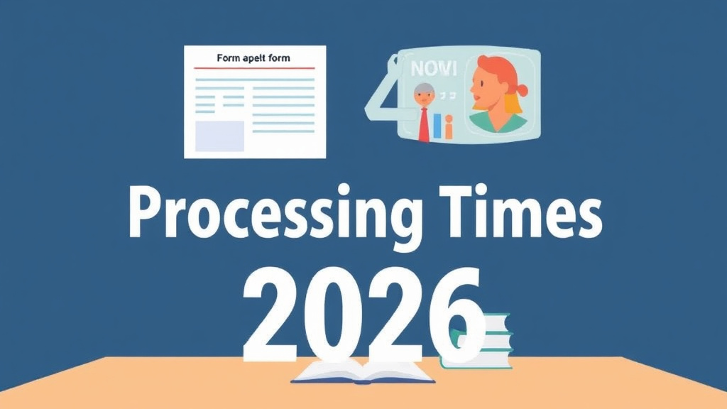 Action-oriented illustration showing how to apply form N-400 Processing Times in 2026