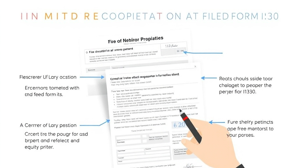 Real-world application diagram for correct Errors on a Filed Form I-130