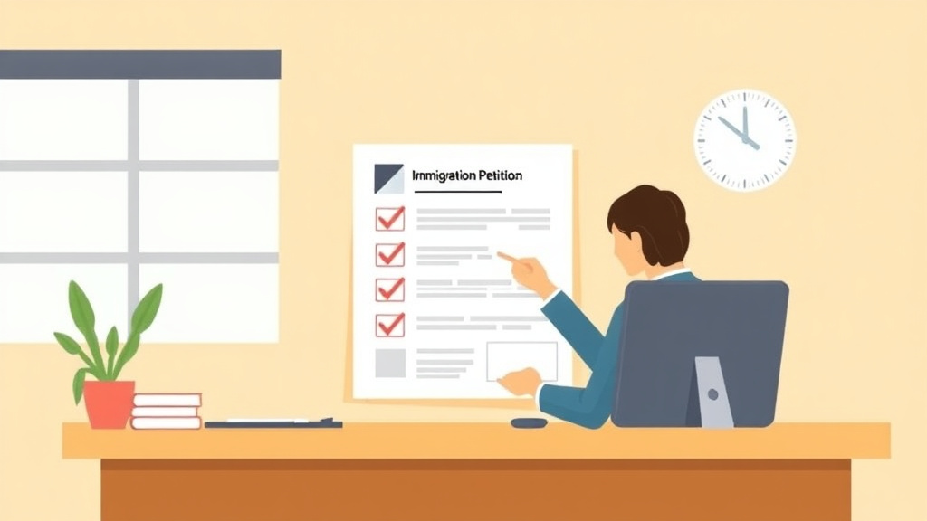 A professional illustration depicting correct Errors on a Filed Form I-20