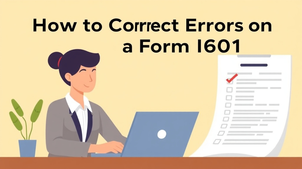 Detailed visual representation of correct Errors on a Filed Form I-601