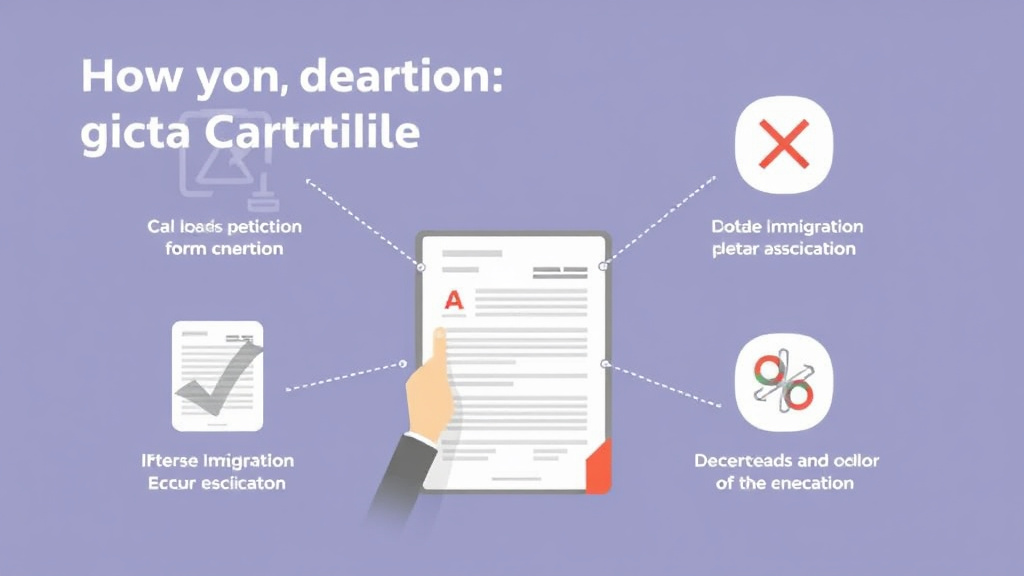 Practical checklist visual for correct Errors on a Filed Form I-765
