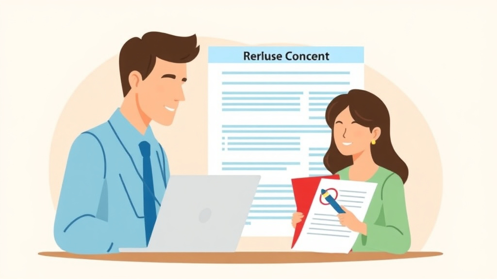Educational graphic covering the essentials of correct Errors on a Filed Form I-90
