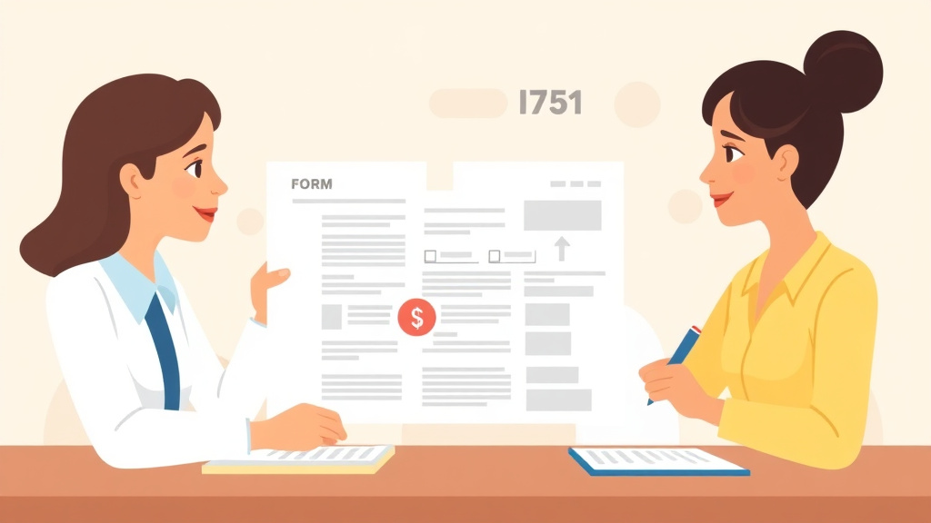 Visual overview of fill Out Form I-751 Step by Step with key concepts highlighted