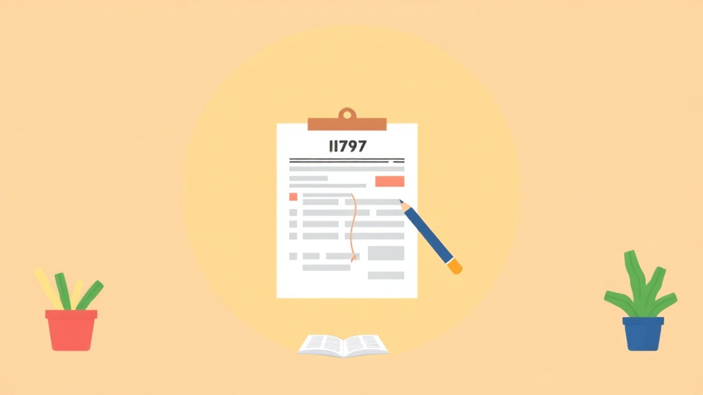 Illustration breaking down the fundamentals of fill Out Form I-797 Step by Step