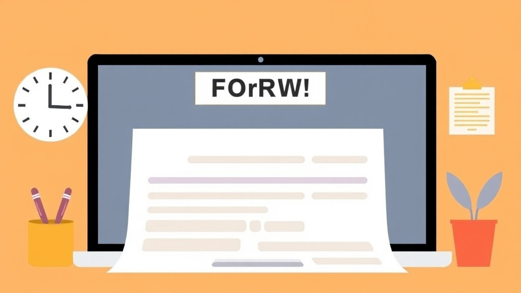 A professional illustration depicting fill Out Form I-94 Step by Step