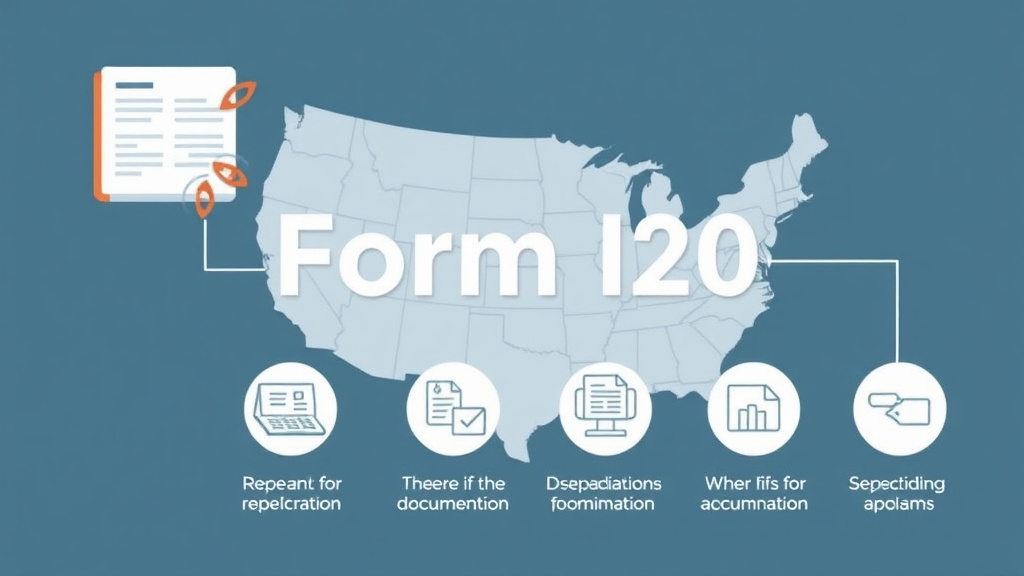 Step-by-step visual guide for implementing where to File Form I-20 by State