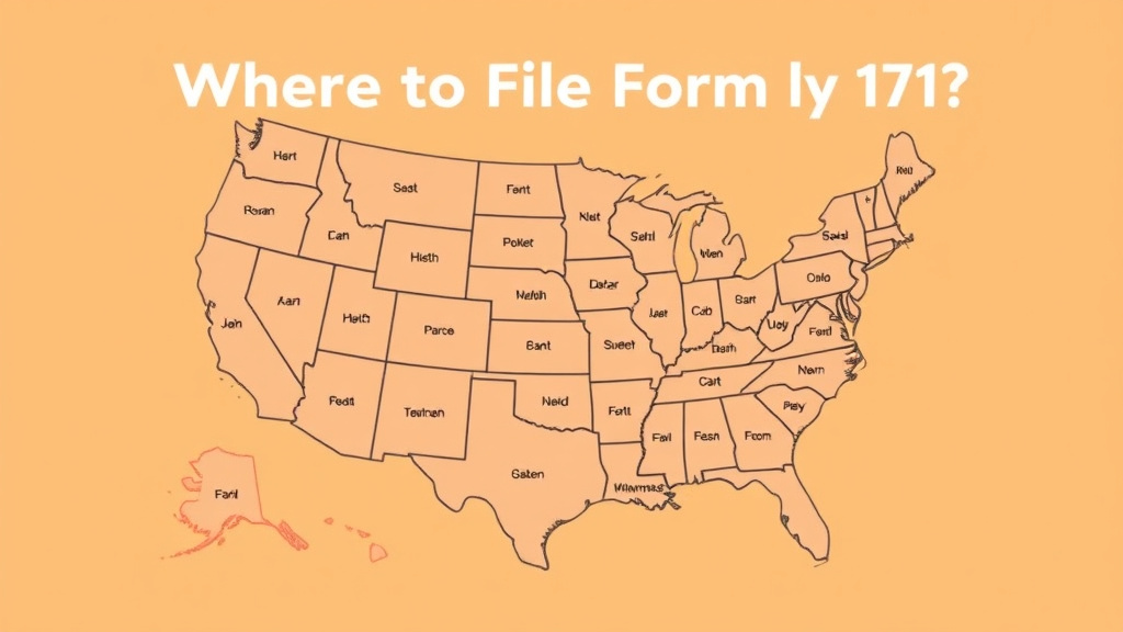 Clear illustration of where to File Form I-751 by State with supporting details