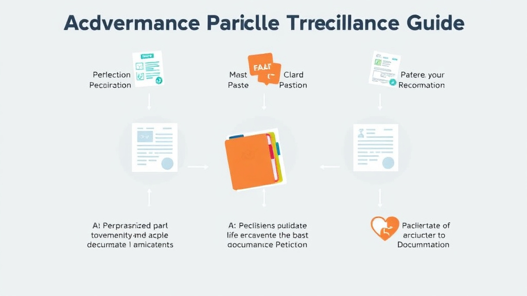 Process flow illustration for putting advance Parole Travel Document Guide into action