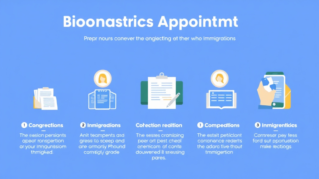 Step-by-step visual guide for implementing biometrics Appointment What to Expect