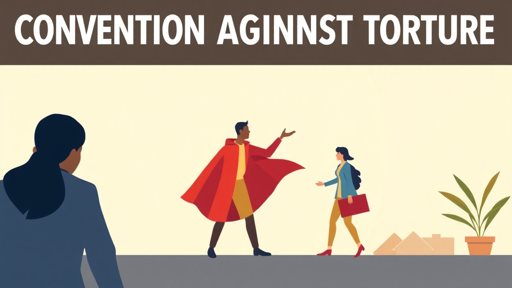Illustration breaking down the fundamentals of convention Against Torture CAT Protection