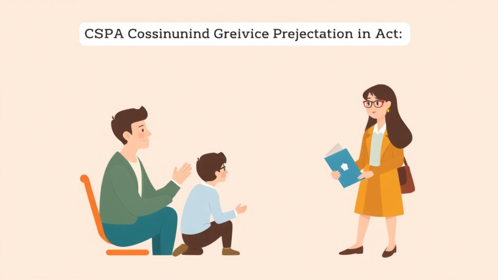 Educational graphic covering the essentials of CSPA Child Status Protection Act Explained