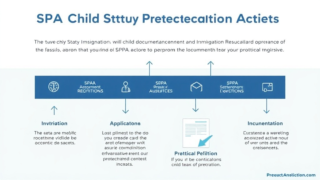 Process flow illustration for putting CSPA Child Status Protection Act Explained into action