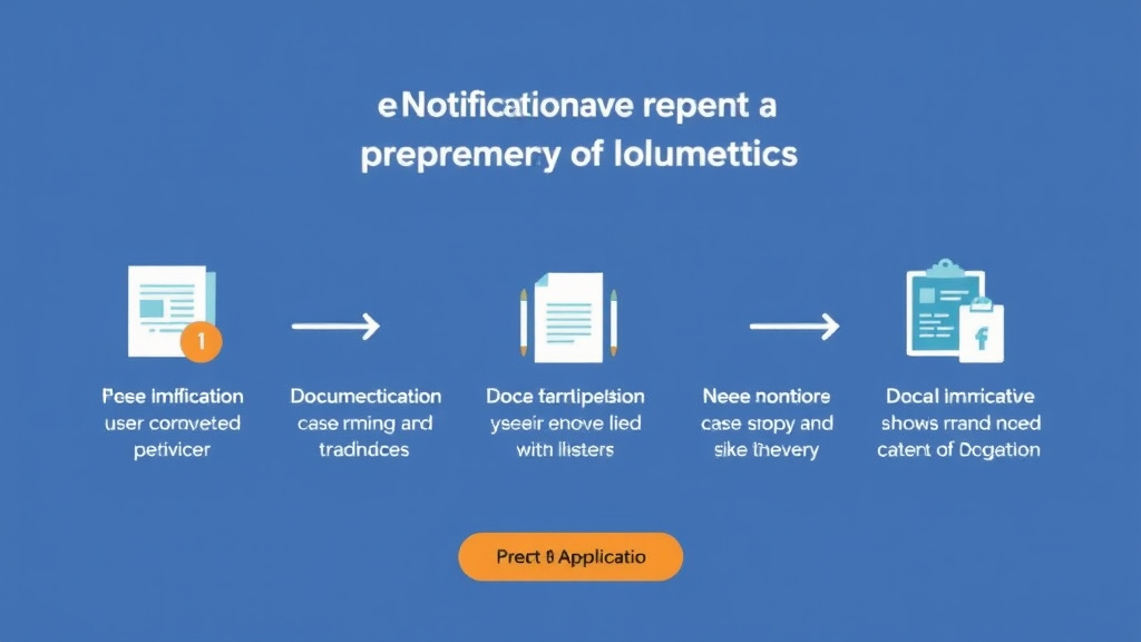 Practical workflow diagram for e-Notification for USCIS Case Updates