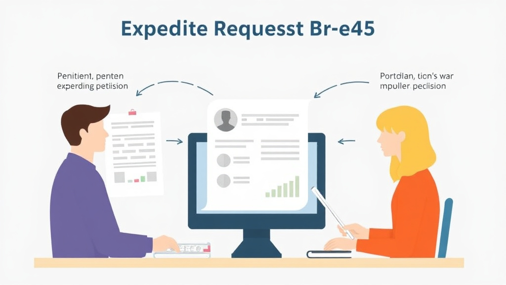 Hands-on guide visualization for expedite Request USCIS How to File