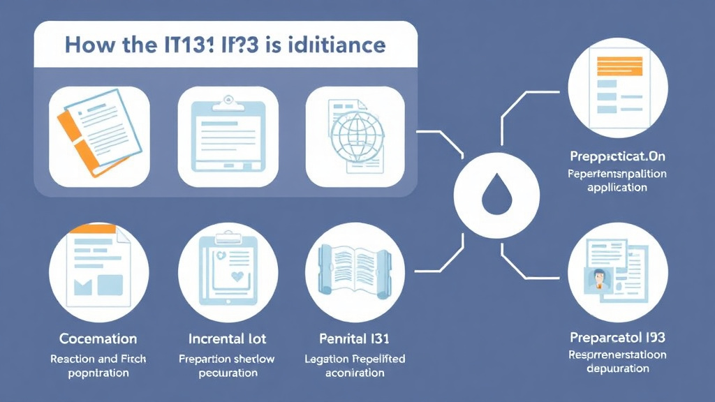 Action-oriented illustration showing how to apply how I-131 Fits Into the Immigration Process