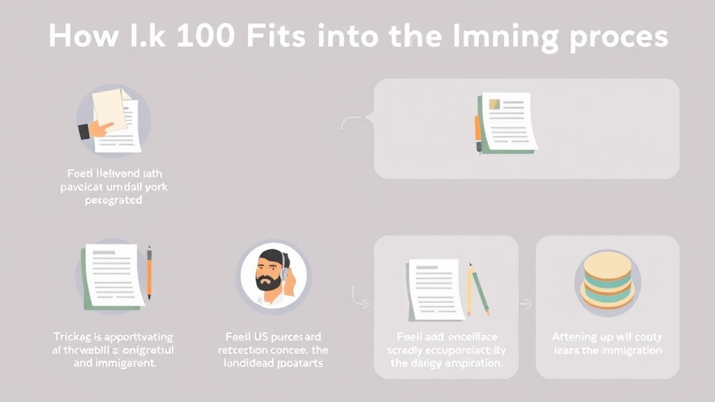 Practical workflow diagram for how I-20 Fits Into the Immigration Process