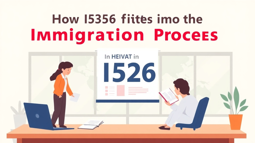 Conceptual diagram showing how how I-526 Fits Into the Immigration Process works in practice