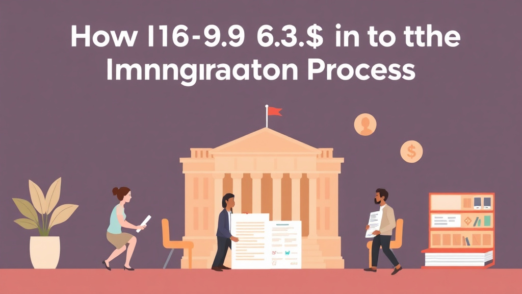 Conceptual diagram showing how how I-693 Fits Into the Immigration Process works in practice