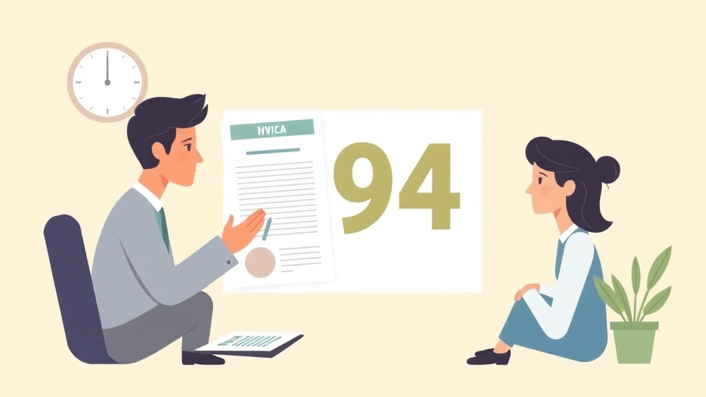 A professional illustration depicting how I-94 Fits Into the Immigration Process