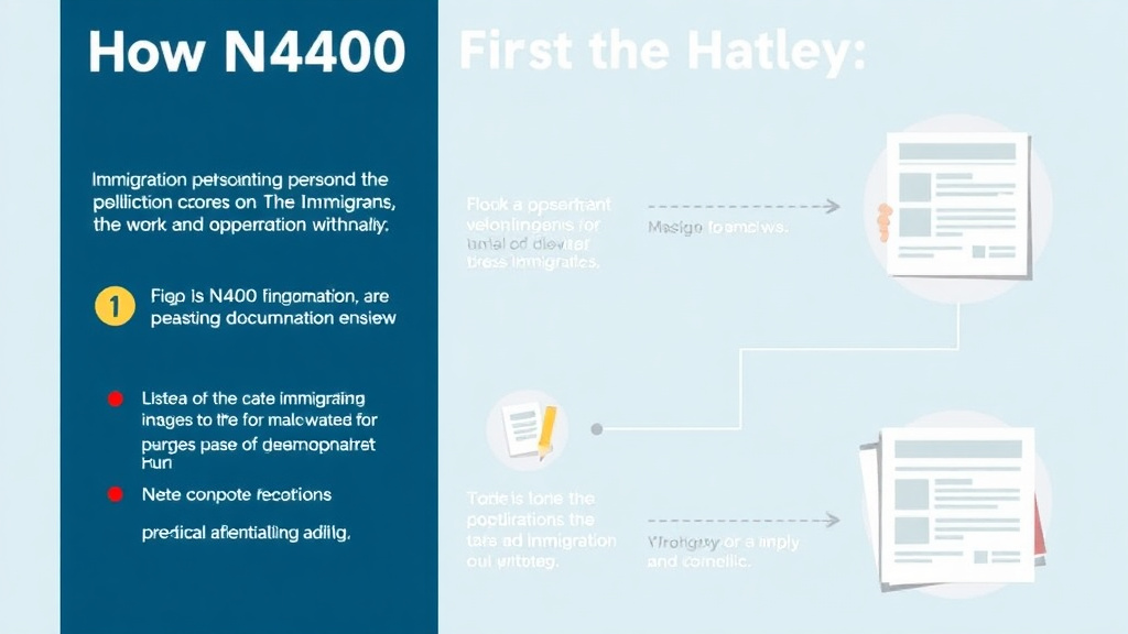Process flow illustration for putting how N-400 Fits Into the Immigration Process into action