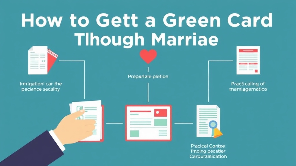 Practical workflow diagram for get a Green Card Through Marriage