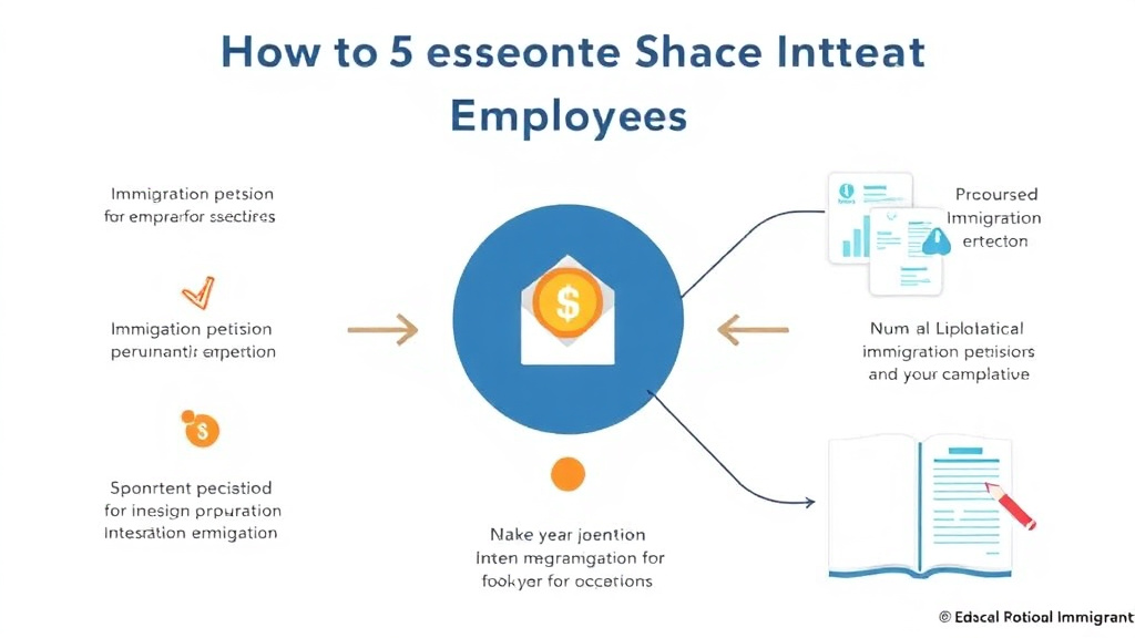 Hands-on guide visualization for sponsor an Employee for Immigration