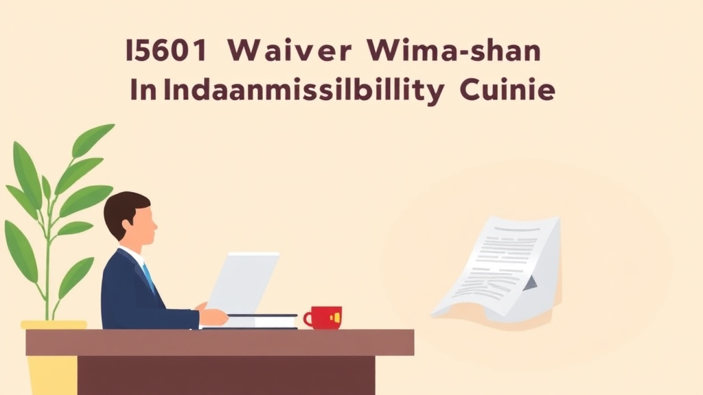 Detailed visual representation of i-601 Waiver of Inadmissibility Guide