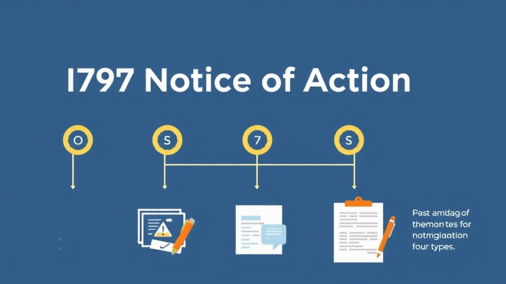 Practical checklist visual for i-797 Notice of Action Types Explained