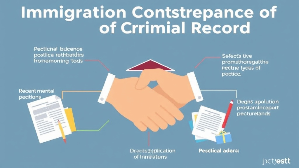 Real-world application diagram for immigration Consequences of Criminal Records