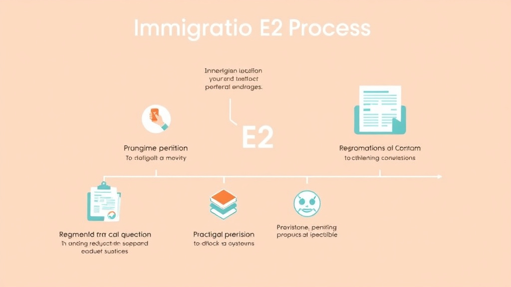 Practical workflow diagram for immigration Process for E-2 Category