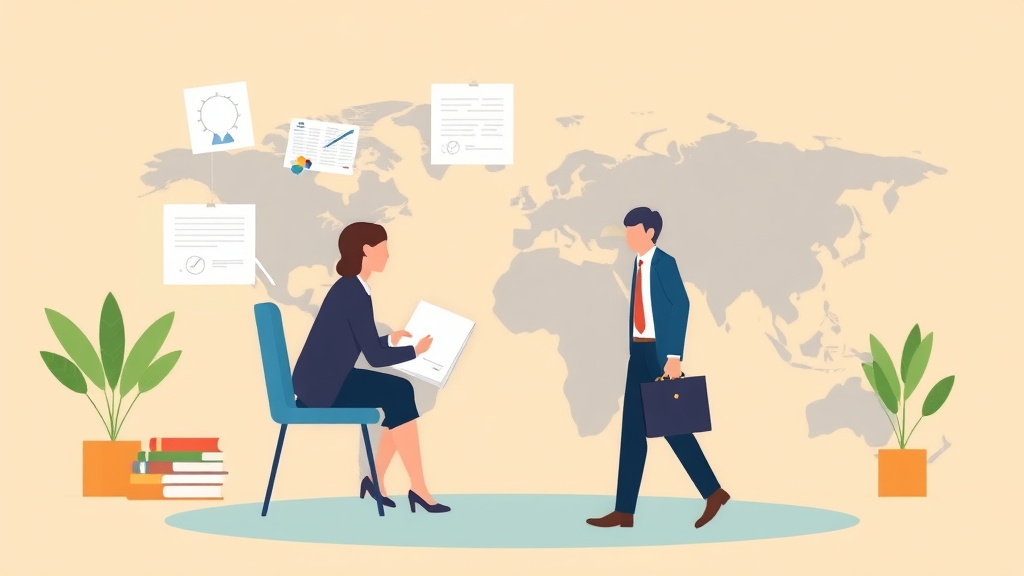 Visual overview of immigration Process for EB-1A Category with key concepts highlighted