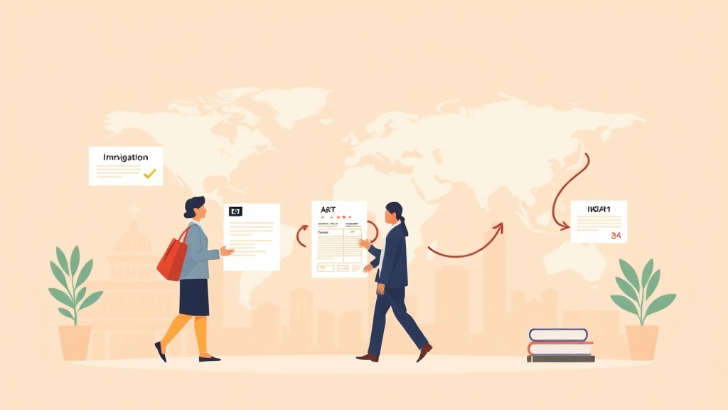 Detailed visual representation of immigration Process for K-1 Category