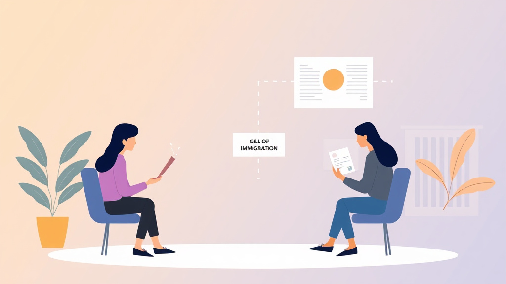Conceptual diagram showing how immigration Process for VAWA Category works in practice