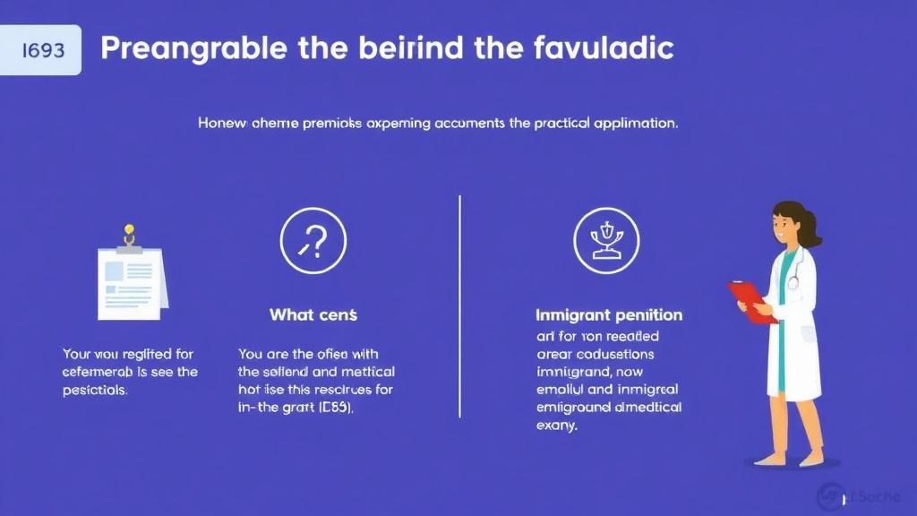 Hands-on guide visualization for medical Exam for Immigration I-693 Guide