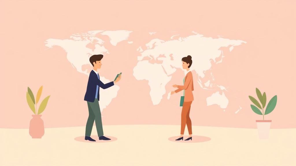 Conceptual diagram showing how multinational Manager EB-1C Transfer Process works in practice