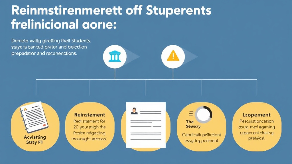 Hands-on guide visualization for reinstatement of Student Status F-1