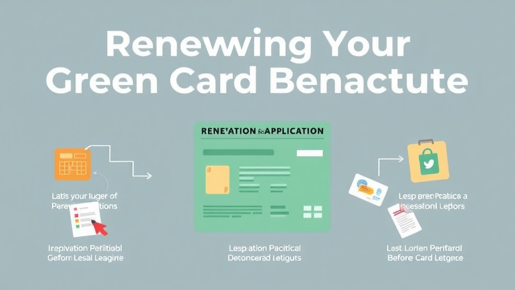 Step-by-step visual guide for implementing renewing Your Green Card Before It Expires
