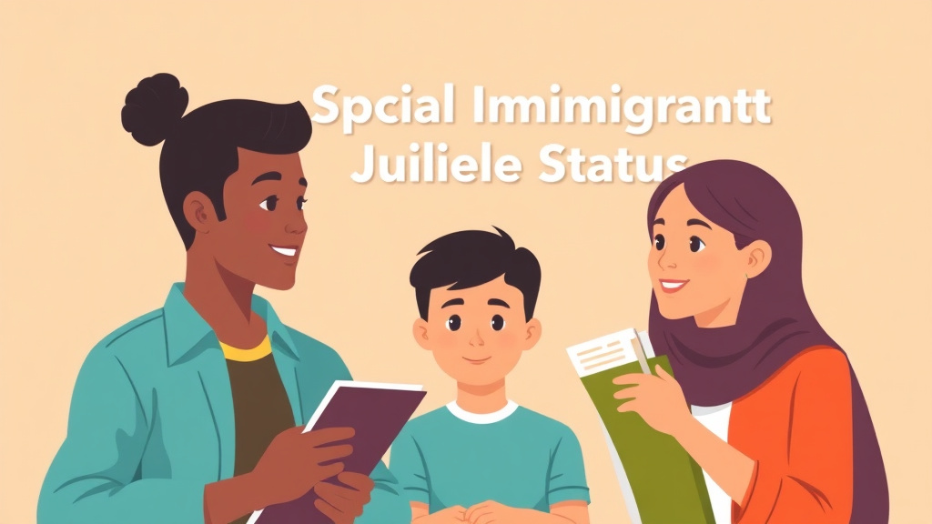 Educational graphic covering the essentials of special Immigrant Juvenile Status SIJS Guide