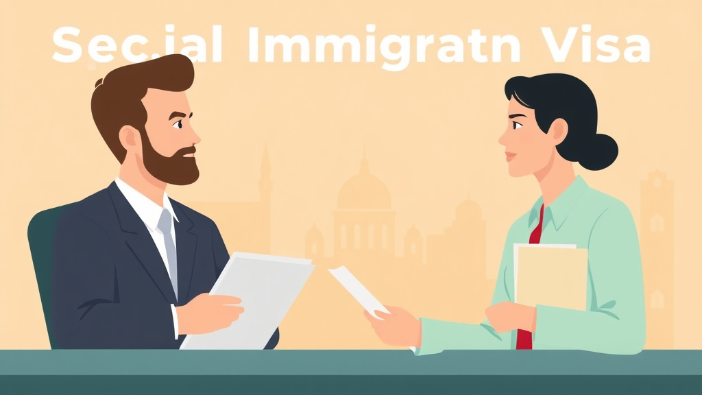 An informative visual explaining special Immigrant Visa for Afghan and Iraqi Nationals for beginners and professionals