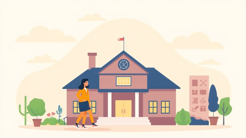 A professional illustration depicting two Year Home Residency Requirement J-1 Waiver