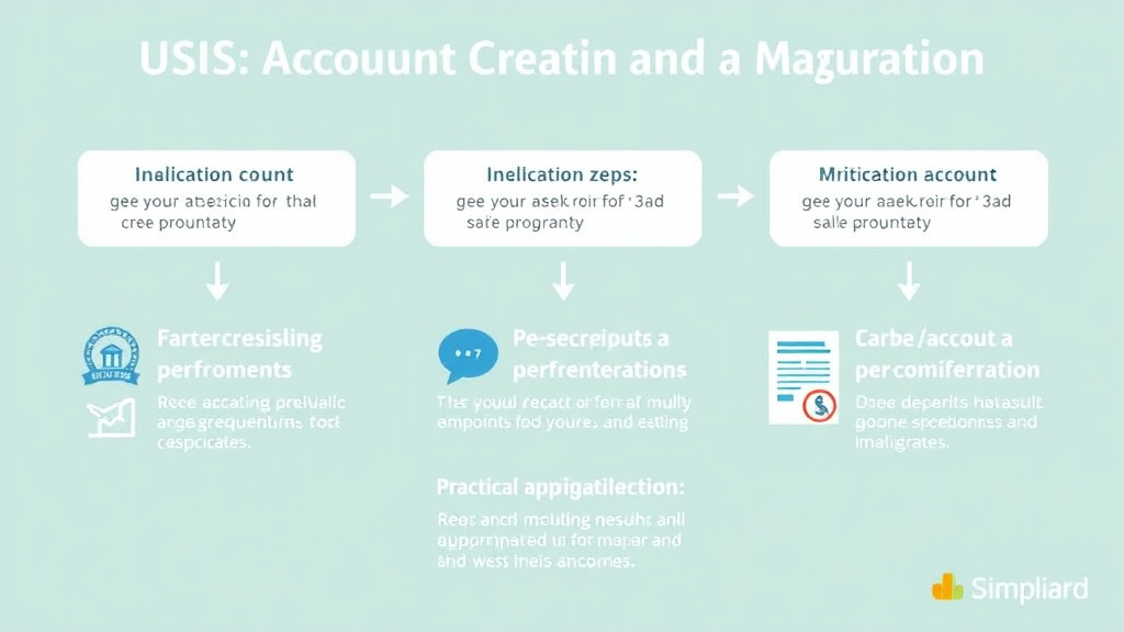 Implementation roadmap for USCIS Account Creation and Management with actionable steps