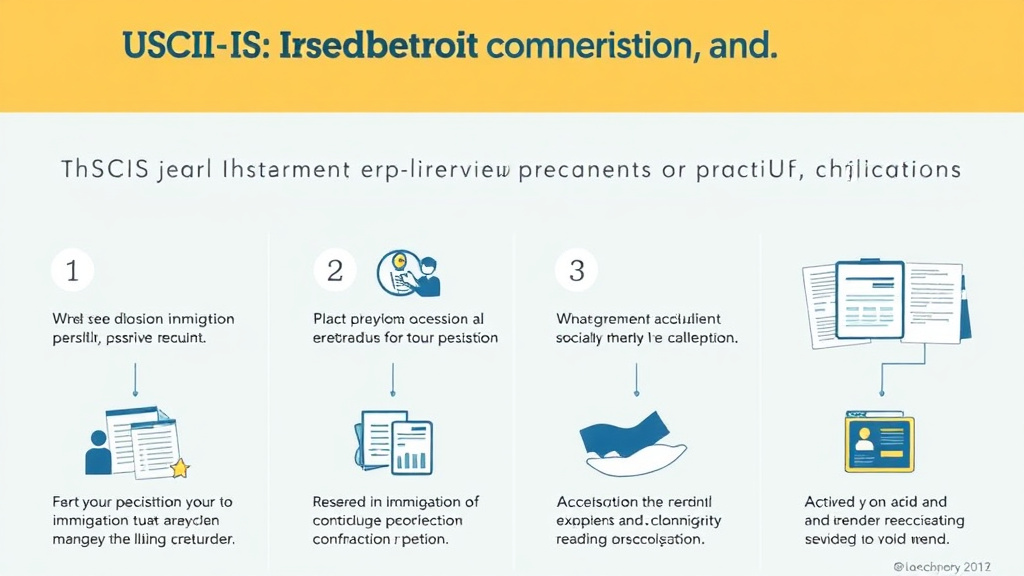 Real-world application diagram for USCIS Interview Preparation Guide