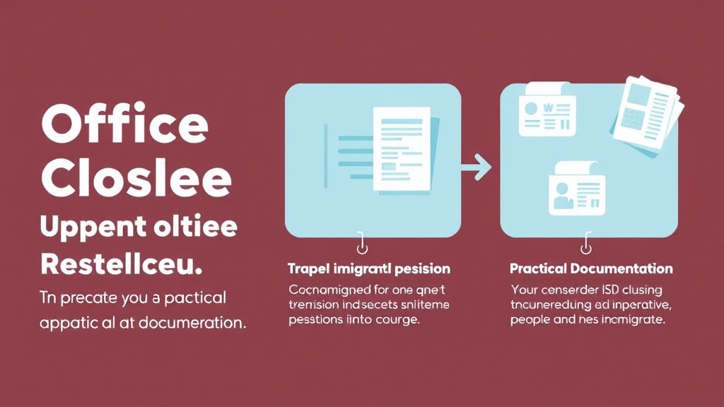 Action-oriented illustration showing how to apply USCIS Office Closures and Rescheduling