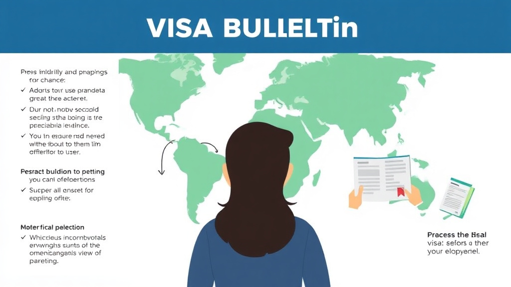 Practical checklist visual for visa Bulletin How to Read It